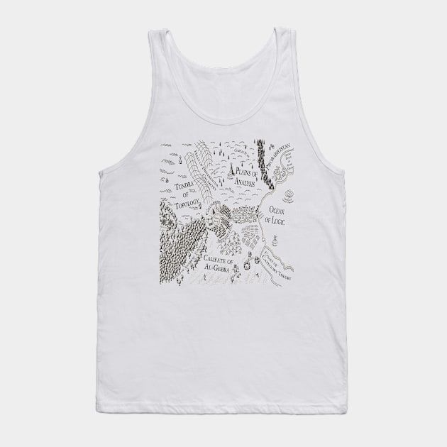 The Map of Mathematics Tank Top by Cyrensea